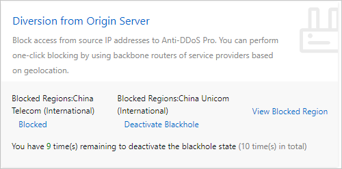 Diversion from Origin Server