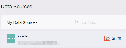 Replace a data source