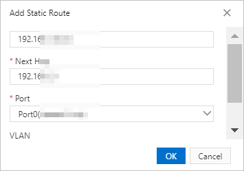 Route-Add static Route
