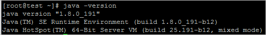 JDK installed