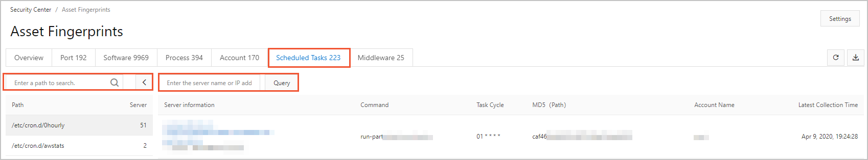 Scheduled Tasks