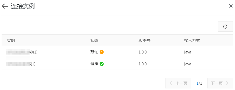 连接实例