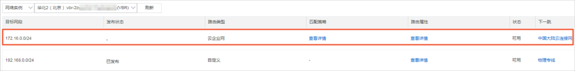 查看路由