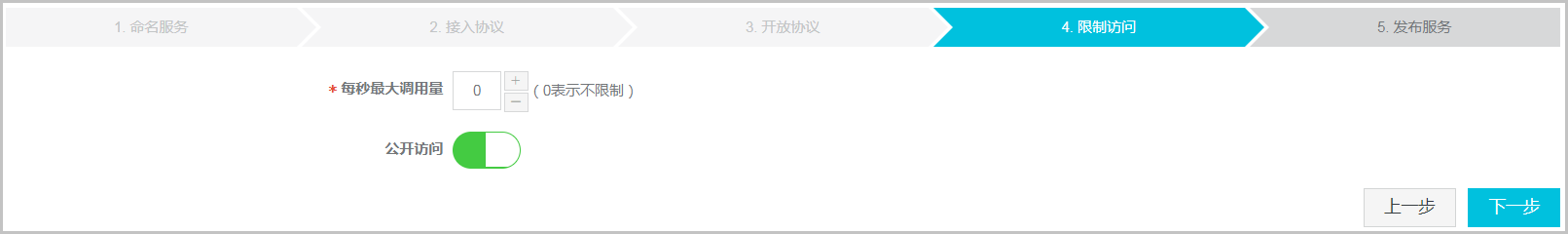路由服务发布-限制访问