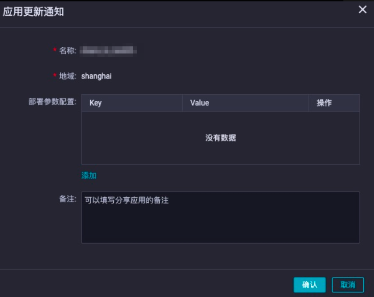 部署通知